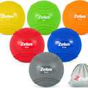 ZELUS Weighted Baseball Set with Seams for Hitting Pitching, Plyometric Baseballs with Carry Bag, Variable Weighted Balls for All Skill Levels