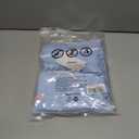 Women's Fall Ribbed Knit Two Piece Outfit Long Sleeve Top & High Waist Pleated Midi Skirt with Pockets (X-Large, Blue)