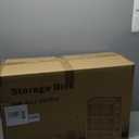 Himix Large Storage Bins with Lids, 66Gal/264QT Stackable Collapsible Plastic Bins with Wheels, Closet Organizers for Bedroom, Kids Room, Living Room, Garage (22Gal)