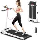 Treadmills for Home, Walking Pad Treadmill for Small Spaces, 3.0HP Treadmills with Handle, Lightweight Folding Walking Pad 300 LBS Capacity, Portable Capacity Treadmill with Remote Control