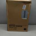NINESTARS Stainless Steel DZT-50-25 Motion Sensor Trash Can, Large, 50liters, Silver