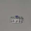 20PCS Stainless Steel Dowel Pin Centers Drilling Hole Tool Set with Sharp Point for Woodworking Tools, Solid Dowel and Tenon Center Transfer Plugs (5 Sizes of 1/4" 3/8" 5/16" 7/16" 1/2") by MinliGUY