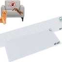 SEERWAY Scat Mat for Dogs and Cats, 2-Pack Pet Training Mat with 3 Modes | Indoor Electric Shock Pad Keeps Pets Off Couch, Sofa, Countertop | 2 Sizes (60"x12" + 48"x20")