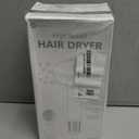 slopehill 110,000 RPM Professional Hair Dryer - 0.8lb Ultra-Lightweight, 2 Billion Ion Technology for 98% Frizz Reduction, AI Smart-Temp Control, Magnetic Attachments for All Hair Types (Dark Black)