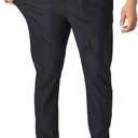 Ultra Performance Men's Athletic Jogger Pants  Stretch Nylon Gym Pants, Active Workout Joggers with Pockets for Men (Medium, Black)