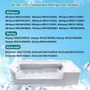 W10873791 Ice Maker Assembly, Compatible with Whirlpool Refrigerators, Fits W10760070 W10798411 W11130444