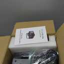 1200W 3 in 1 Fog Machine,9 RGB with Lights,Magic Ball Strobe Effect Lights Led 14 Color Fog Smoke Machine Dj Party Wireless Control,3000CFM,1L Fuel Tank for Halloween Christmas Wedding Outdoor (Black)