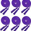 6 Pieces Graduation Honor Cords Tassels Honor Cords with Tassel for Graduation Students