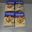 Triscuit Roasted Garlic, Cracked pepper, Rosemary, Original, Whole Grain Wheat Crackers, Lunch Snacks, Snack Crackers, 8.5 oz, BBD 04/08/2026