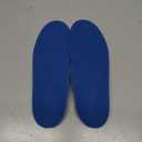 Bacophy Kids Orthotic Arch Support Shoe Insoles, Children Pu Cushioning Inserts, Shock Absorption Velvet Surfaces Deep Heel Cup Inner Sole for Flat Feet, Plantar Fasciitis, Feet Heel Pain Relief (5-7 M US Big kid, Blue)