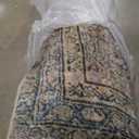 Loloi Amber Lewis Morgan Collection MOG-03 Denim/Multi 7'-3" x 9'-3" 38" Thick Area Rug feat. CloudPile, Neutral, Room Dcor, Vintage Inspired, Livingroom, Bedroom, Dining Area