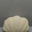 Beige Seashell Throw Pillows, Shell Shaped Throw Pillows, 13 Inch Soft Home Decorative Pillow Plush Cushion for Bed Couch Living Sofa Room Decor Accent Throw Pillow