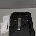 SEYMAC for iPad Pro 11 Inch Case M5 2025 / M4 2024, Heavy Duty Shockproof Protective Case with Screen Protector, 360 Rotating Stand, Hand/Shoulder Strap and Pen Holder, Black