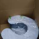 Baby Sit Up Pillow, Foam Floor Seat Support for Balance, Soft Infant Sitting Ring for Babies, Toddlers (Blue and White)