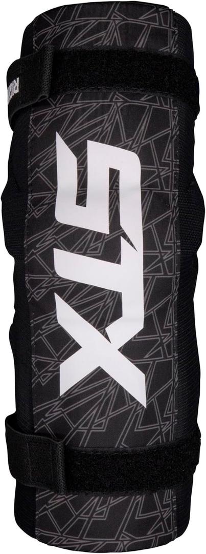 STX Stallion 75 Lacrosse Arm Pads, Pair (XX Small, Black/Grey)
