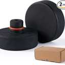 Edulnke Lifting Jack Pads Compatible with Tesla Model 3/S/X/Y, Upgrade Sturdy Rubber Lift Pucks, 20162026 Lift Pad with Protective Ring, Floor Adapters Protects Battery & Chassis