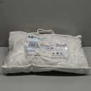 Continental Bedding Toddler Comforter, 100% White Goose Down Duvet Insert, Sleep Blanket with Cotton Shell, Fits Standard Crib, Toddler Bed, 39x47 Inches, White