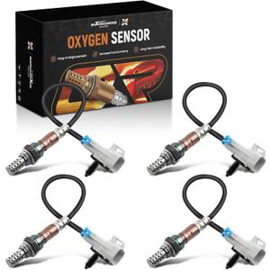 maXpeedingrods 4PCS Oxygen O2 Sensor Set Replaces 234-4668 Upstream & Downstream Compatible with Chevrolet Avalanche Silverado Tahoe, with GMC Sierra Yukon Acadia, with Buick Enclave Escalade