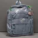 JiaYou Teen Girls Casual Backpack High Middle School Daypack Women Daily Travel Laptop Bag (1# Blue, 26 Liters)