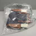 LOVEVOOK Laptop Tote Bag for Women With Large Cup Holder, Leather Work Tote Bag for Women,15.6 Inch Professional Computer Briefcase Business Teacher Commuter Shoulder Bag, Office Travel Gift (Black-white-brown)