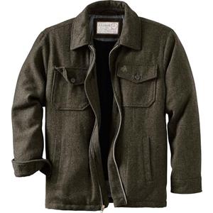 Legendary Whitetails Mens Wool Blend Jacket Insulated Berber Lined Coat, Foggy Ridge, Large