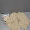 Zhanmai Newborn Baby Wrap Swaddle Blanket Knit Sleeping Bag Receiving Blankets Stroller Wrap Hat Mitten for Baby 9-12 Months