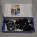 Action Camera FHD 1080P 12MP, 98FT/30M Underwater Waterproof Camera with 2 Batteries, Wide Angle Sports Camera with Accessories Kit Suitable for Helmet, Bicycle, etc.