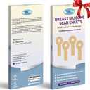 Breast Augmentation Recovery Supplies - Silicone Sheets for Healing - Comfortable Under Post-Op Bra (2 Pcs)