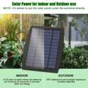 Solar Automatic Drip Irrigation Kit System, JIYANG Solar Powered Auto Easy DIY Watering Device Supported Pots Plants, 12 Timing Modes with Anti-Siphoning Device (Supported 20-30 Pots, 12 Timing Modes)