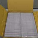 Maxtek Ultra Thin 5.2mm Slim Clear CD Jewel Case with Built in Frost Clear Tray, 100 Pack.