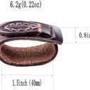 7 x 1.5"(38mm-40mm) Belt Loop Keeper Replacement Leather Loop Keeper Men's Classic