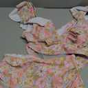 Floral Swimwear for Women, Pink (Small)