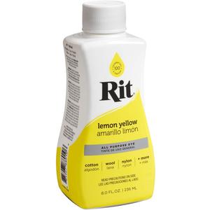 All-Purpose Liquid Dye, Lemon Yellow (8 oz No. 7: Color: Lemon Yellow)