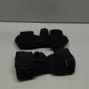 Plantar Fasciitis Night Splints for Women & Men Adjustable Straps Achilles Tendonitis Brace, Heel Spur Pain Foot Splint, Plantar Fasciitis Relief for Sleeping, Black, 2 Pcs