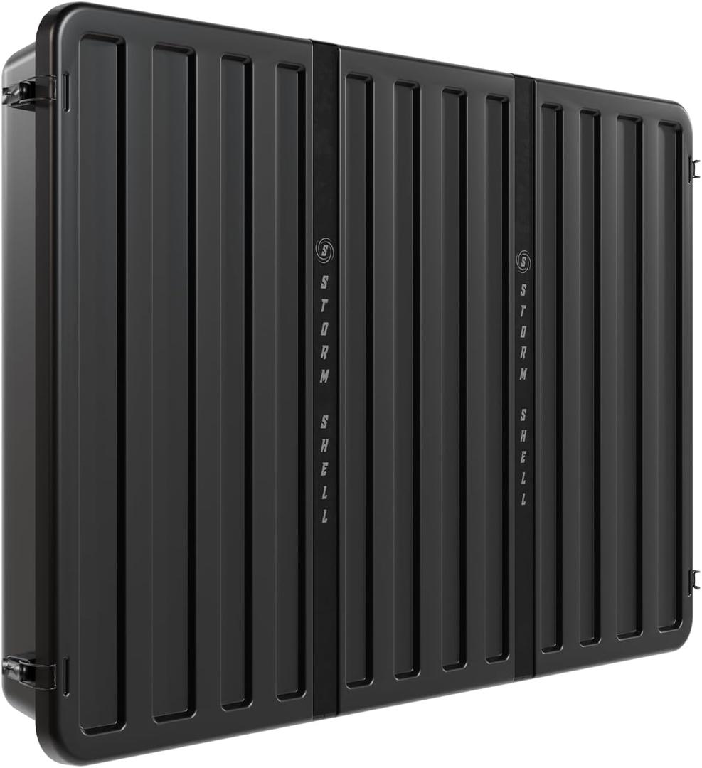 Storm Shell XL Weatherproof 65" Outdoor TV and Soundbar Enclosure, Size: 56-65 inch