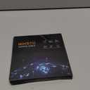 RG6 Coaxial Cable, 3FT 6FT 10FT 15FT 25FT 50FT 100FT Coax Cable Cord with Gold F-Type Connector, High Speed Internet, Digital TV Aerial for HDTV, Satellite, Antenna, Modem with Extender- 6ft (Black)