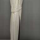 MoNiBloom 9 ft Patio Umbrella with 8 Steel Ribs and Crank Outdoor Table Market Crank Lift Fixed Height Sturdy Metal Frame Waterproof Umbrella for Garden Deck Backyard Pool, Beige