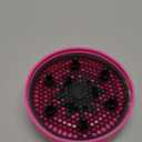 Collapsible Silicone Hair Dryer Diffuser - Travel and Easy Storage - Fit Most Hair Dryers with Nozzle Diameter D-1.575Inch to 1.968 Inch (4-5cm) - Pink