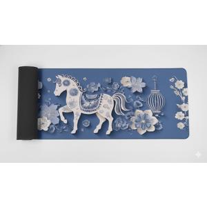 Horse Large Mouse Pad Gaming Desk Mat for Computer Keyboard Pads Waterproof Mouse Mats Home Work Office
