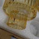 Vixdonos Taper Glass Candlestick Holders Tealight Candle Holders for Table Centerpieces, Wedding Decor and Dinner Party 