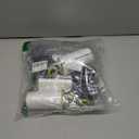 Black & White Sewing Thread, 8PCS 40S/2 3000 Yard Spool Serger Thread, All Purpose Polyester Thread Serger Thread Cones