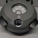 KLAIF 12" Electric Countertop Pizza Oven Indoor With Ceramic Stone, Dual Adjustable Temperature Controls, Includes 4 Pizza Tools, LMR-Black