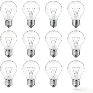 40 Watt Incandescent Light Bulbs, A19 40W Light Bulb, Dimmable, 2700K, Soft White, 12 Pack