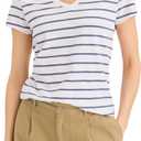 Dockers Womens Slim Fit Short Sleeve Favorite V-Neck Tee Shirt (Small)