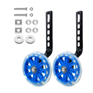 Mehome Flash Training Wheels for 12 14 16 18 20 Inch Kids Bike，Heavy Duty Training Wheels are for Single Speed Bicycle