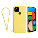 Insten Liquid Silicone Case For Google Pixel 4a 5G (2020)(NOT For Pixel 4a) Soft Microfiber Full Body Protective Cover