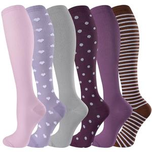 bropite Compression Socks for Women & Men Circulation-Support Knee High Socks 20-30 mmhg-Best for Running,Medical,Nurse,Travel Size L/XL