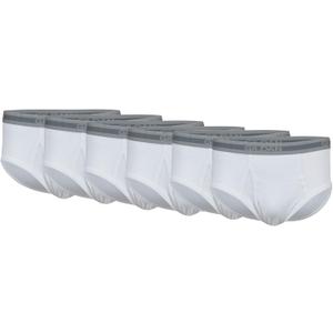 Gildan Men's Underwear Briefs, Multipack (White, XL)