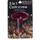 5 x LaMi Products LM00500 3 in 1 Corkscrew