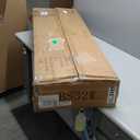 2-Tier Storage Bench, Shoe Bench with Thickened Padded Seat Cushion, Entryway Bench with 4 Doors, Adjustable Shelf, 13.8" D x 45.3" W x 18.5" H, for Entryway, Living Room, Bedroom, White